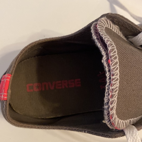 Gray and Pink Converse! - Picture 3 of 5